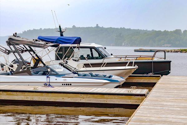 Dock your boat at Gordon Bay on Lake Muskoka Bracebridge